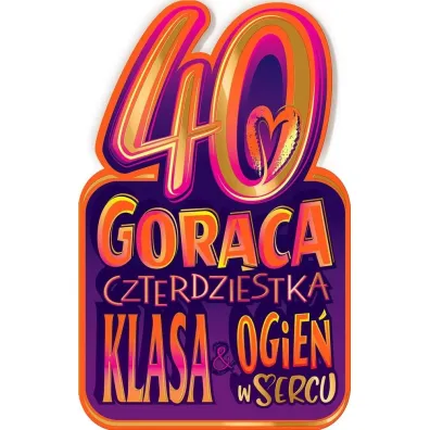 AbCard Kartka okoliczno�ciowa Urodziny 40