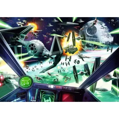 Puzzle 1000 el. Star Wars X-Wing Cockpit Ravensburger