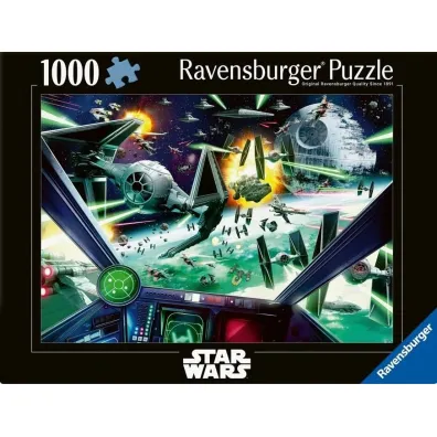 Puzzle 1000 el. Star Wars X-Wing Cockpit Ravensburger