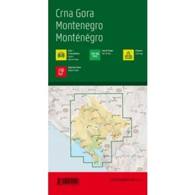 Mapa czarnog�ra 1:150 000 fb