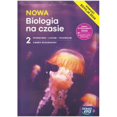 NOWA Biologia na czasie 2. Podr�cznik. Liceum i technikum. Zakres rozszerzony