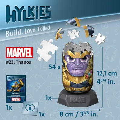 Puzzle 54 el. 3D Hylkies: Thanos Ravensburger