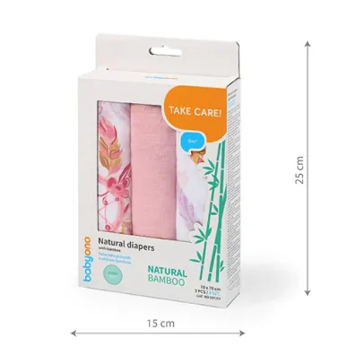 Babyono Naturalne pieluszki z w��kien bambusa Natural Bamboo