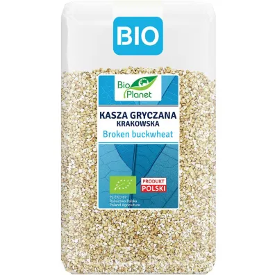 Bio Planet Kasza gryczana krakowska niepalona 1 kg Bio