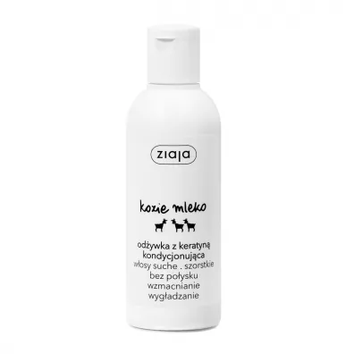 Ziaja Kozie Mleko od�ywka z keratyn� kondycjonuj�ca w�osy szorstkie bez po�ysku 200 ml