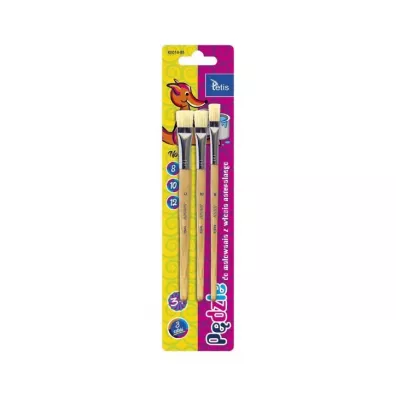Tetis P�dzle p�askie (8,10,12) KE014-BS 3 szt.