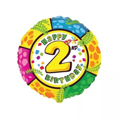 Flexmetal Balon foliowy Happy Birthday - 2 48cm