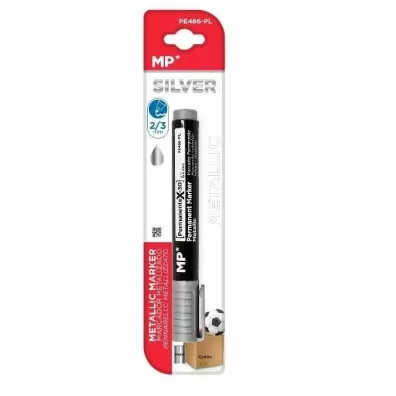 Mp Main Paper Marker permanentny srebrny 2.0/3.0mm
