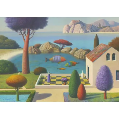 Puzzle 1000 el. Timeless, Wielka ryba Heye