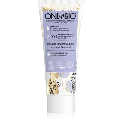 OnlyBio Regenerating Hand Cream regenerujący krem do rąk Bakuchiol 75 ml