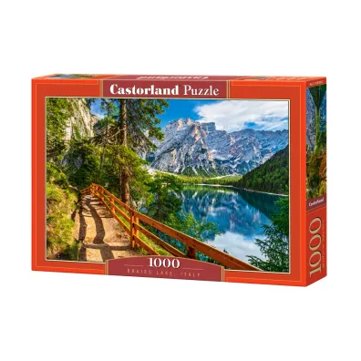 Puzzle 1000 el. Braies Lake, Italy Castorland