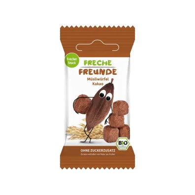 Freche Freunde Musli snacki z kakao dla dzieci 20 g Bio
