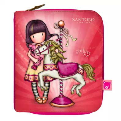 Santoro Sk�adany portfel Gorjuss Fairground Carousel
