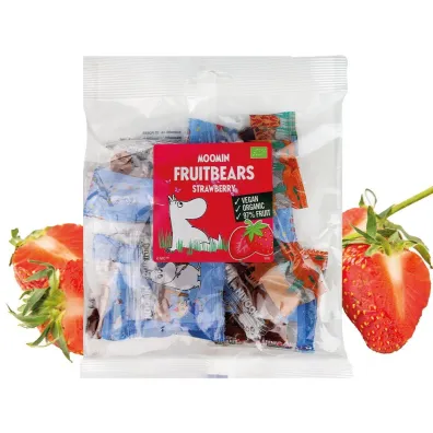 Moomin �elki owocowe, Truskawka 8 x 10 g Bio