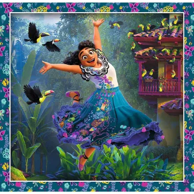 Puzzle 3w1 (20+36+50 el.) Bohaterowie magicznego Encanto Trefl