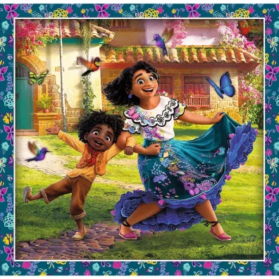 Puzzle 3w1 (20+36+50 el.) Bohaterowie magicznego Encanto Trefl