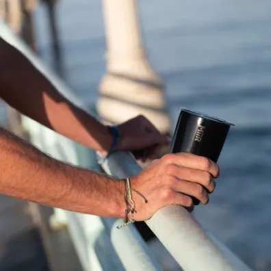 MiiR TruEnamel Tumbler Czarny Kubek 350 ml