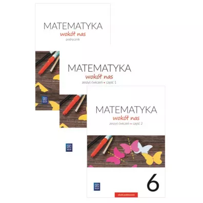 Matematyka wok� nas. Podr�cznik i zeszyt �wicze�. Cz�� 1-2. Klasa 6. Szko�a podstawowa - Helena Lewicka, Marianna Kowalczyk, Robert Grisdale