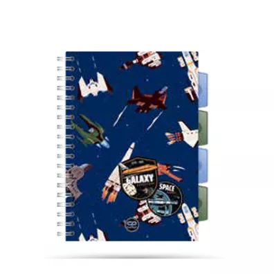 CoolPack Ko�ozeszyt A5 PP Space Adventure kratka 100 kartek