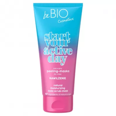 beBIO Ewa Chodakowska Start Your Active Day Naturalny peeling-maska do ciaa NAWILENIE 200 ml