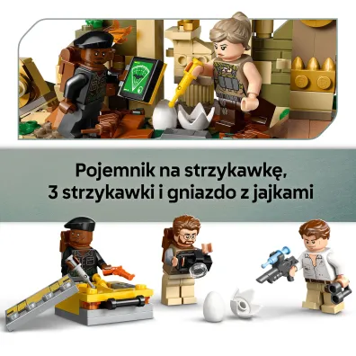 LEGO Jurassic World Powietrzna misja z kecalkoatlem i spinozaurem 76976