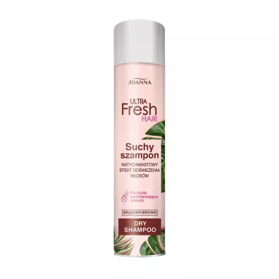 Joanna Ultra Fresh Hair suchy szampon do w�os�w Brown 200 ml