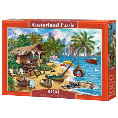 Puzzle 1000 el. Summer in the City Castorland