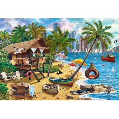 Puzzle 1000 el. Summer in the City Castorland