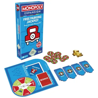 Monopoly Dodatek Bezpatny Parking, gra Hasbro