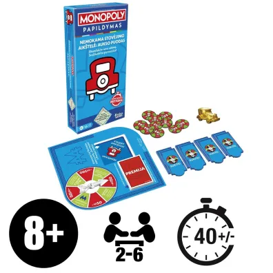 Monopoly Dodatek Bezpatny Parking, gra Hasbro