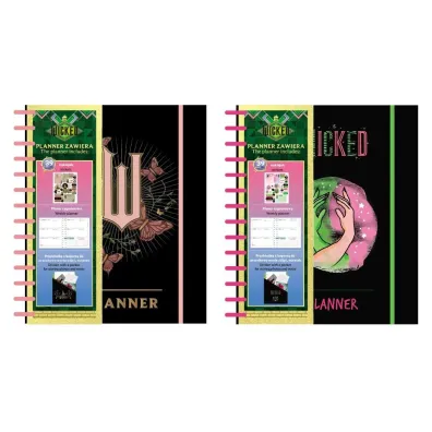 Beniamin Planer na spirali 74K Wicked z naklejkami mix