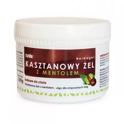 Virde Kasztanowy �el do st�p z mentolem 250 ml