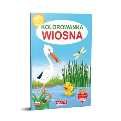 Wiosna kolorowanka
