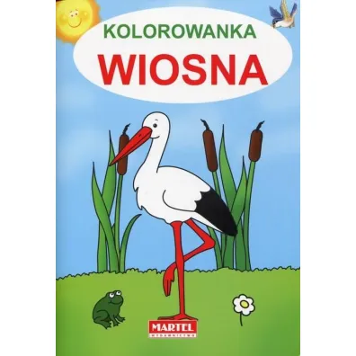 Wiosna kolorowanka