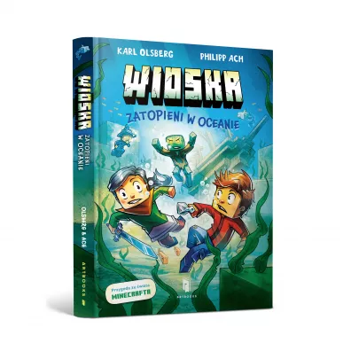 Zatopieni w oceanie. Minecraft. Wioska. Tom 5 - Karl Olsberg
