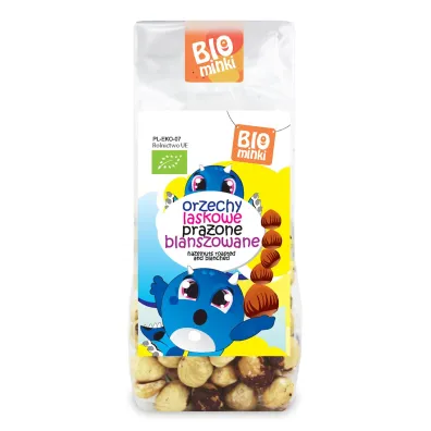 Biominki Orzechy laskowe pra�one blanszowane 100 g Bio