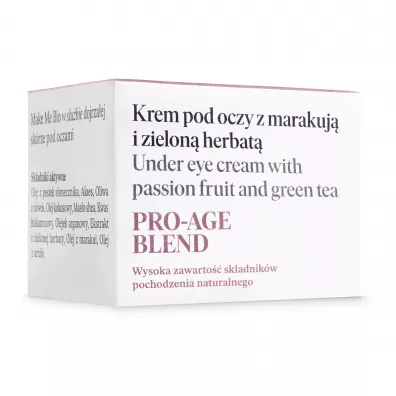 Make Me Bio Pro-Age Blend Krem pod oczy z marakuj i zielon herbat 15 ml