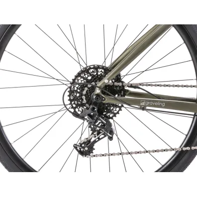 Romet Rower gravelowy BOREAS 2 2024 zielono-grafitowy 52 S