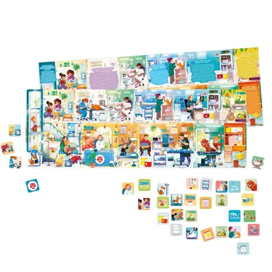 Puzzle Co robi weterynarz Bright Junior Media