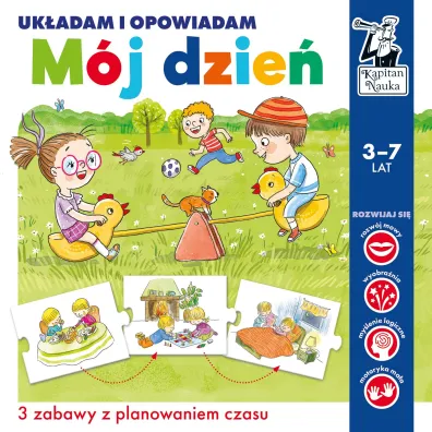 Puzzle Kapitan Nauka. M�j dzie�. Uk�adam i opowiadam Edgard