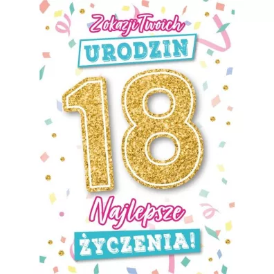 Armin Style Karnet Urodziny 18