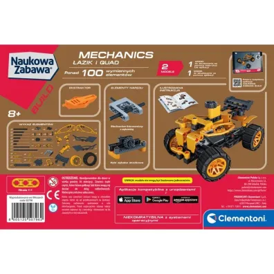Naukowa zabawa - �azik i quad Clementoni