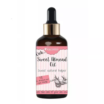 Nacomi Sweet Almond Oil olej ze s�odkich migda��w z pipet� 50 ml