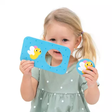 Puzzle z dziurk Przyjaciele Bright Junior Media