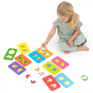 Puzzle z dziurk Przyjaciele Bright Junior Media