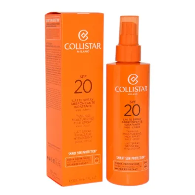 Collistar Mleczko w sprayu do opalania Tanning Moisturizing Milk Spray SPF 20 200 ml