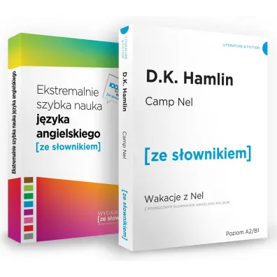Pakiet [ze s�ownikiem]: Wakacje z Nel. Poziom A2/B1, Ekstremalnie szybka nauka j�zyka angielskiego