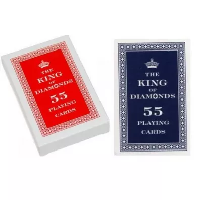Karty King of Diamonds - 55 listk�w