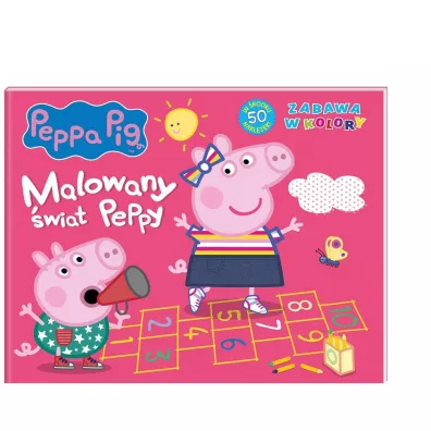 Peppa Pig. Zabawa w kolory. Malowany �wiat Peppy