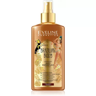 Eveline Cosmetics Brazilian Body luksusowy z�oty roz�wietlacz do cia�a do ka�dej karnacji 150 ml